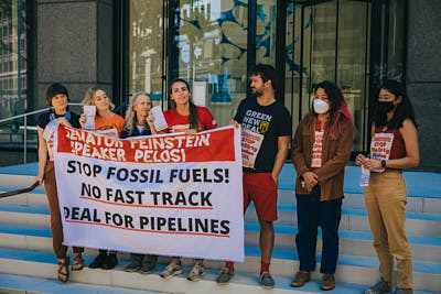 Ally Action: No Dirty Deal @ Sen. Feinstein's Office:September 1st, 2022